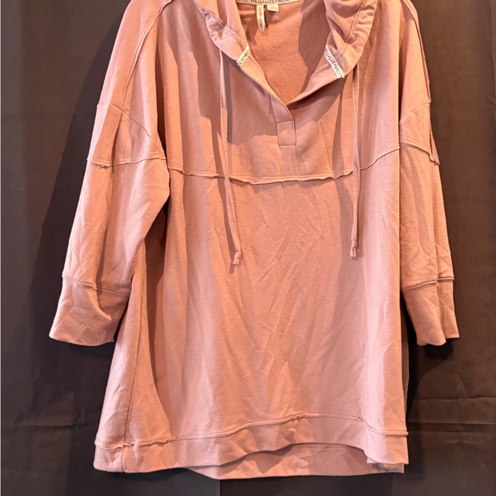 Women's Relaxed Fit Pink Hoodie